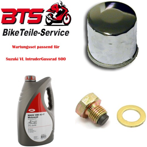Set oil filter drain plug - drain,