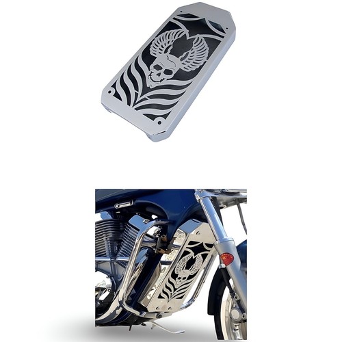 Stainless steel radiator guard - stainless,