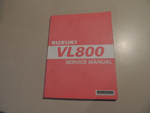 Shop service manual suzuki - suzuki, vl
