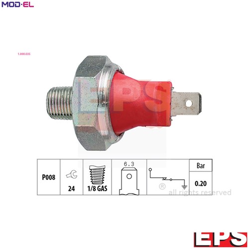 Oil pressure switch 800 - pressure,
