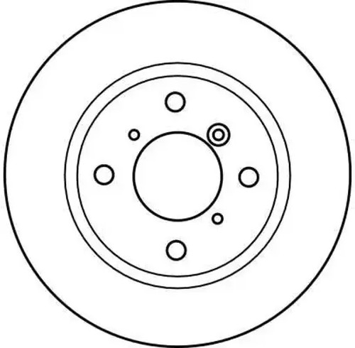 Brake disc vented - 2x,