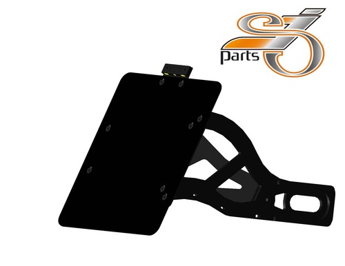 License plate holder - , side