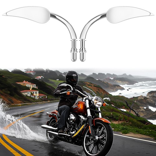 Teardrop motorcycle rearview - teardrop,