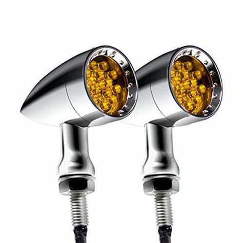Chrome bullet motorcycle led - bullet,