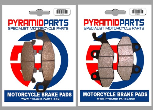Front rear brake pads - front,
